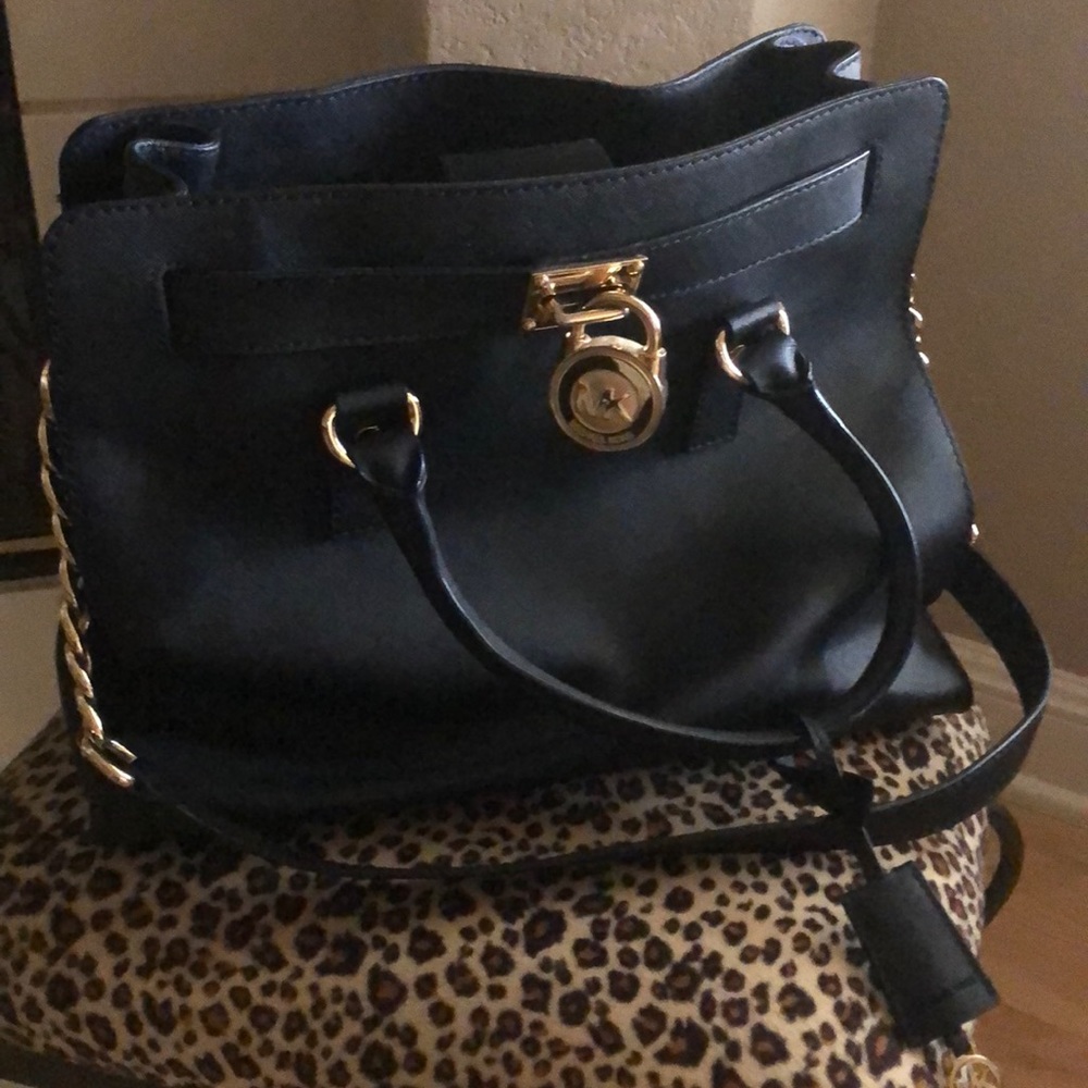 Michael Kors leather handbag. Like new!
